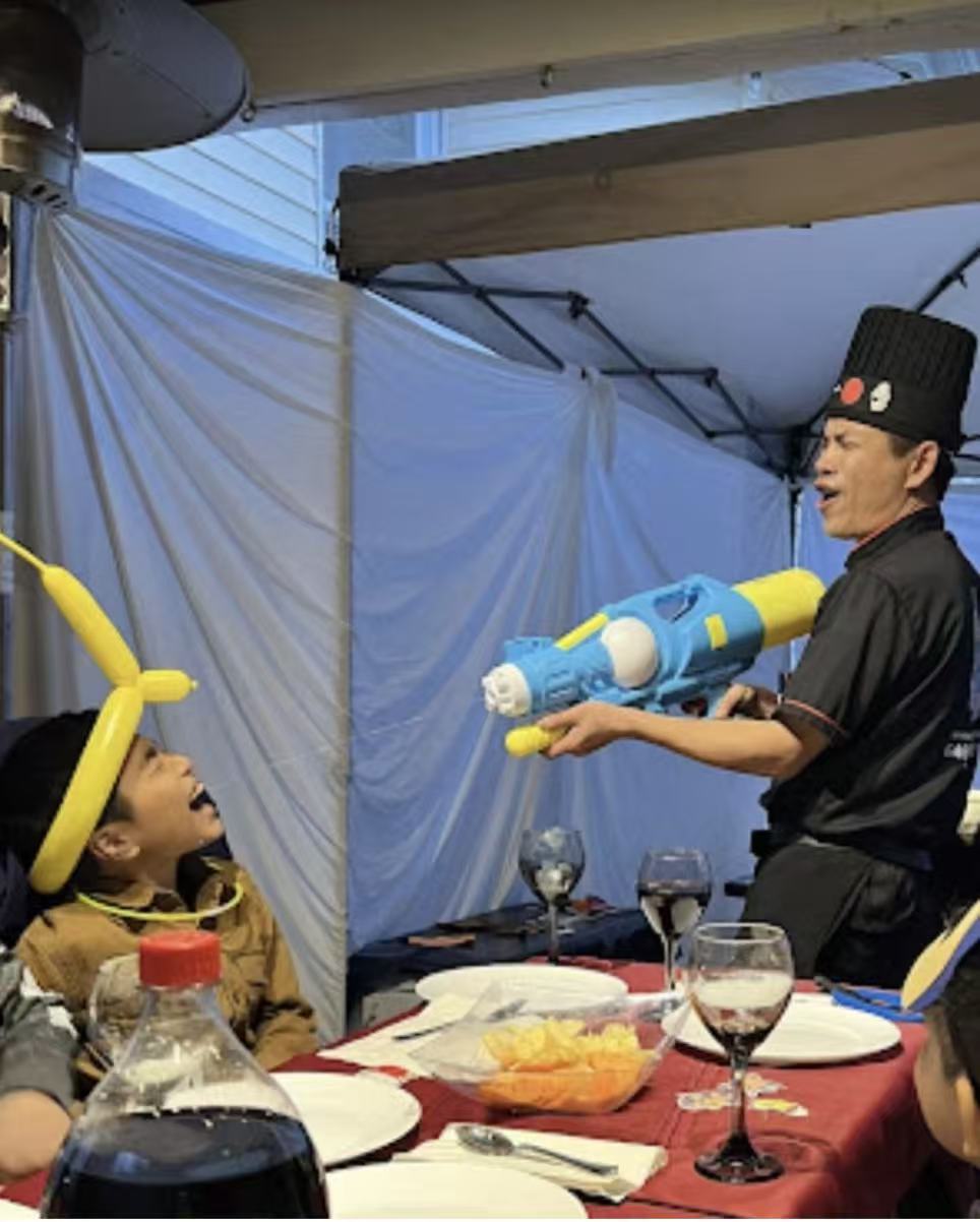 Hibachi chef