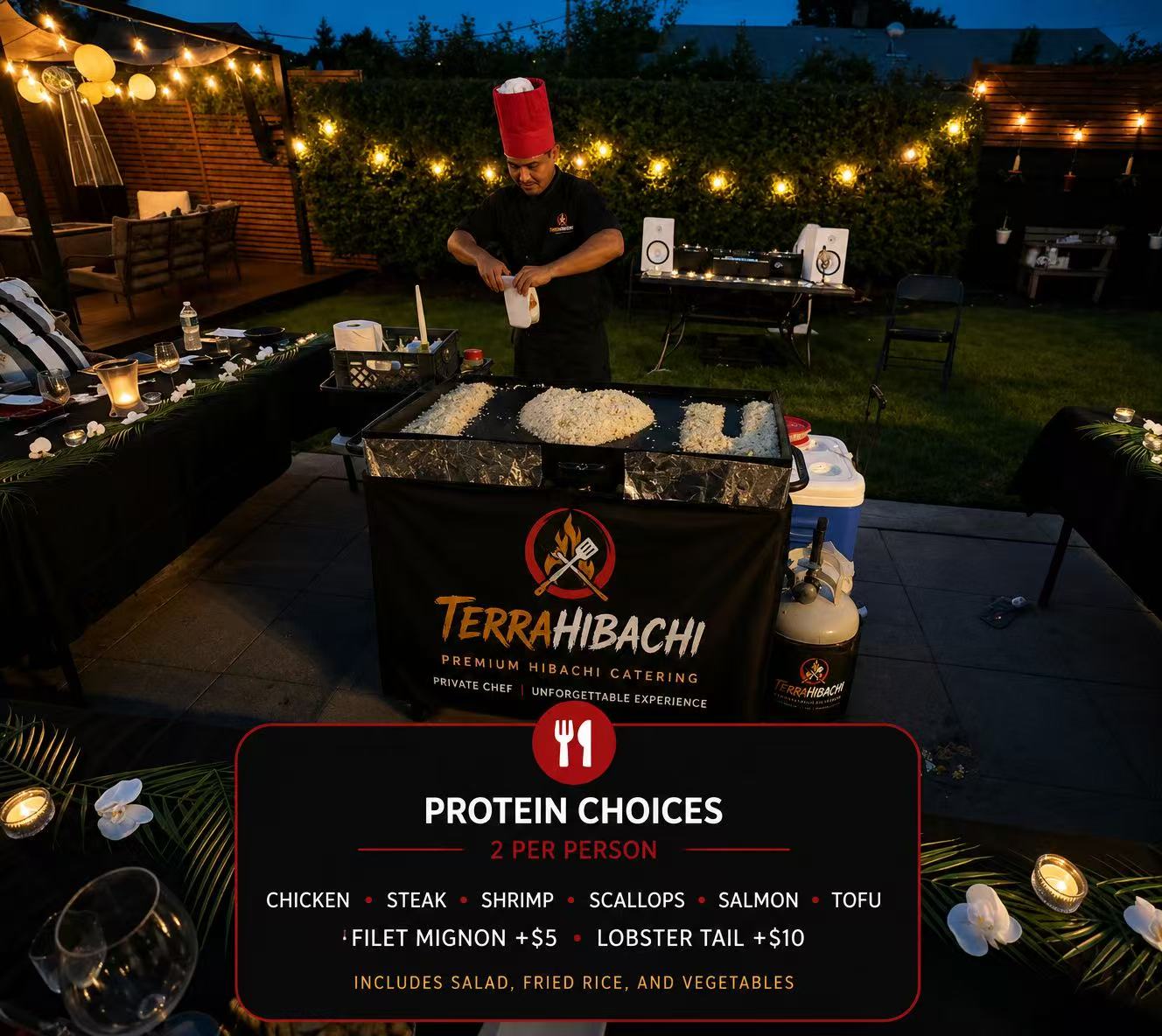 Hibachi party